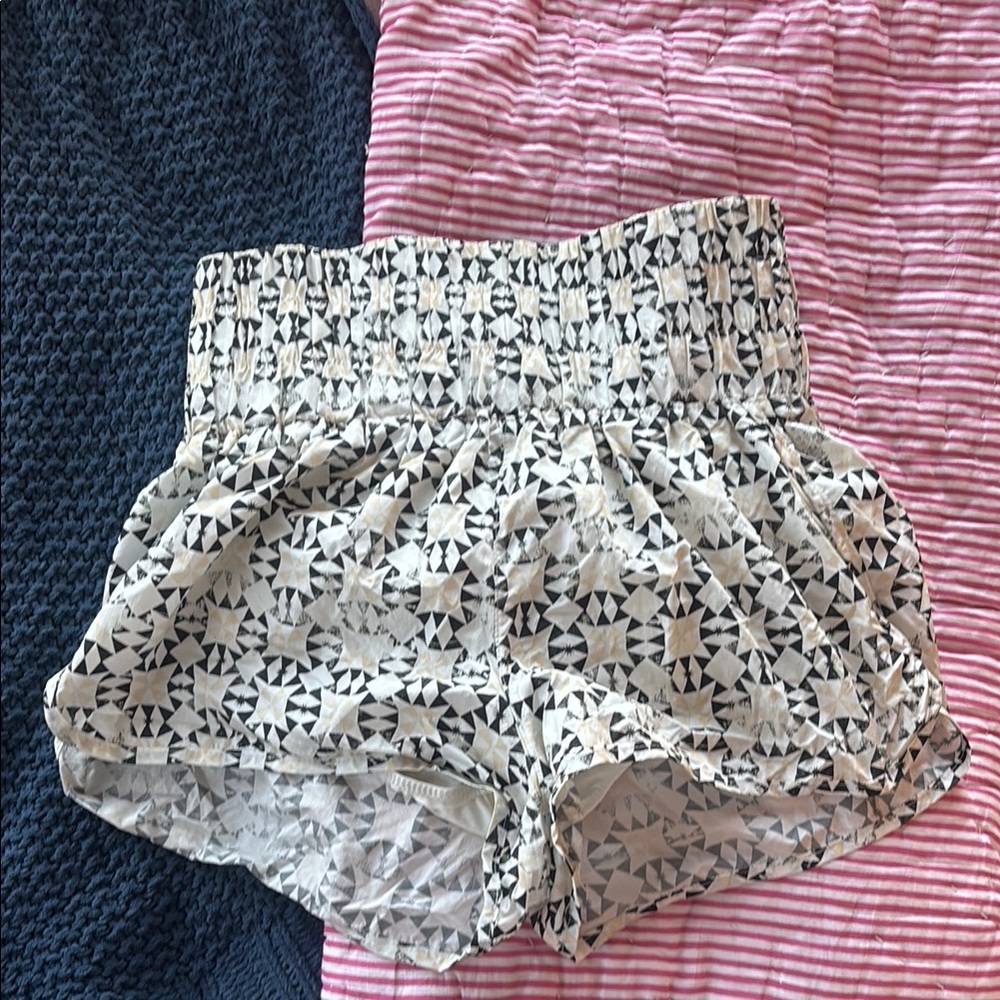Free People Movement Way Home Shorts in Geo Print